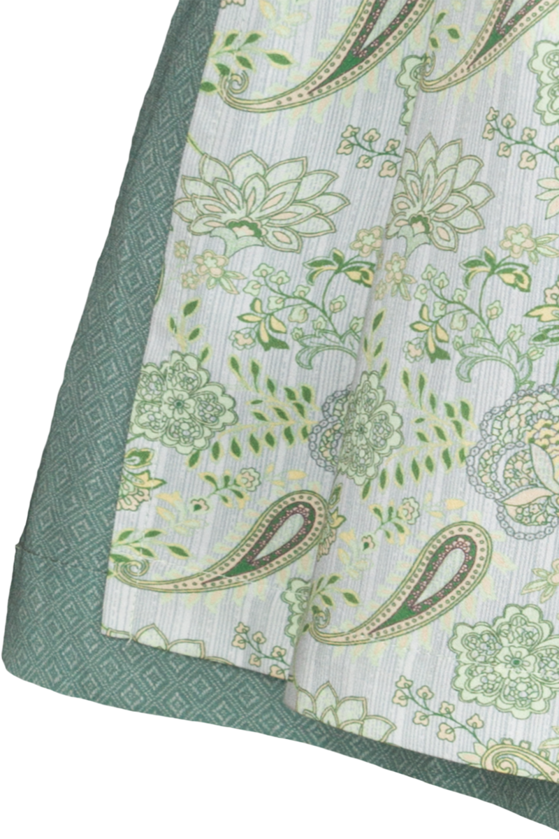 Kinder-Baumwolldirndl mit Bluse mintgrn Bild 2