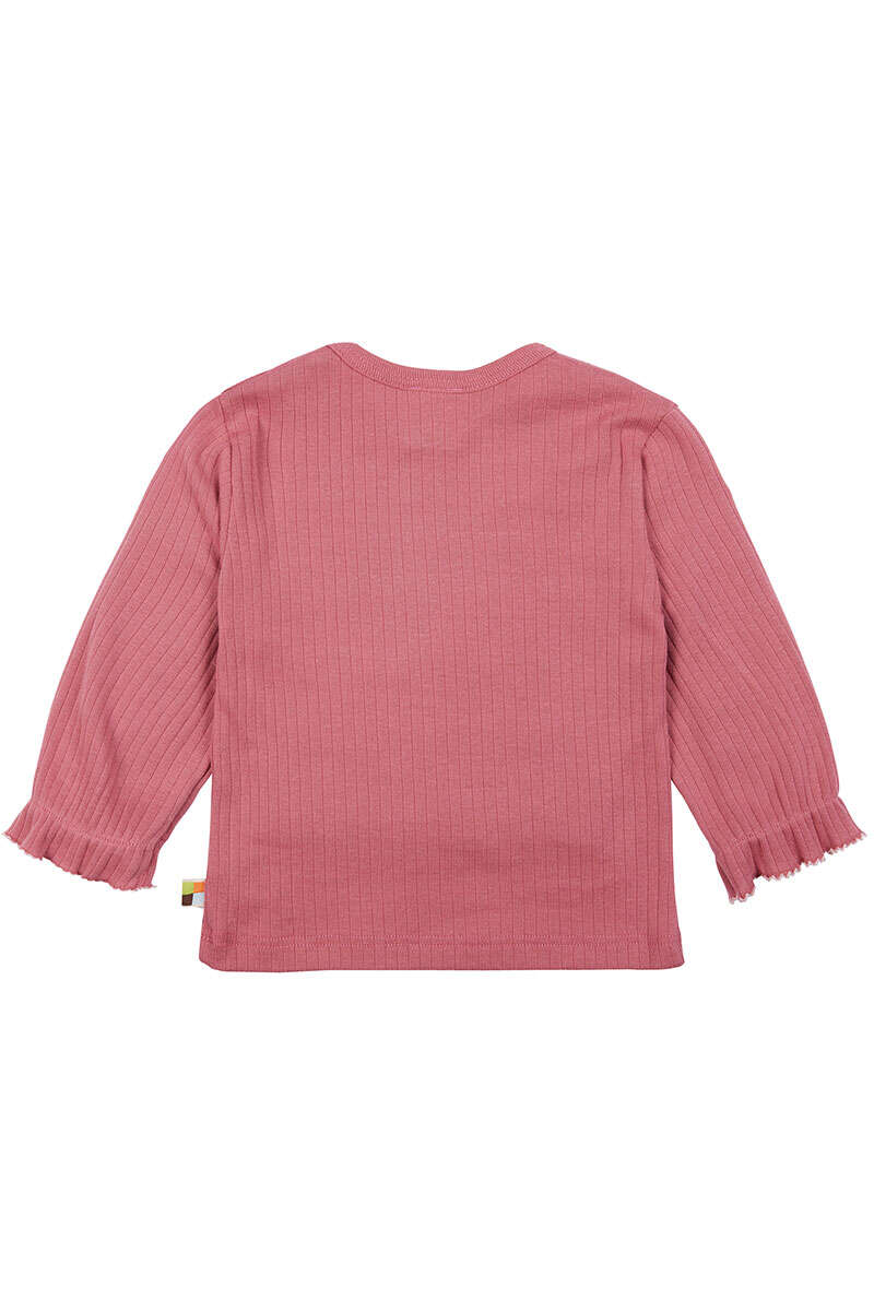 Langarm-Shirt Waldtiere Baby und Kleinkind mauve Bild 2