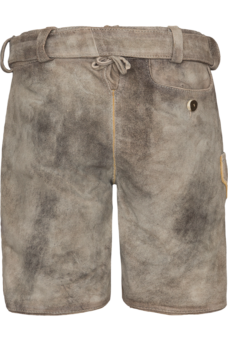 Kinder Lederhose mit Grtel oxford/st grau Bild 2