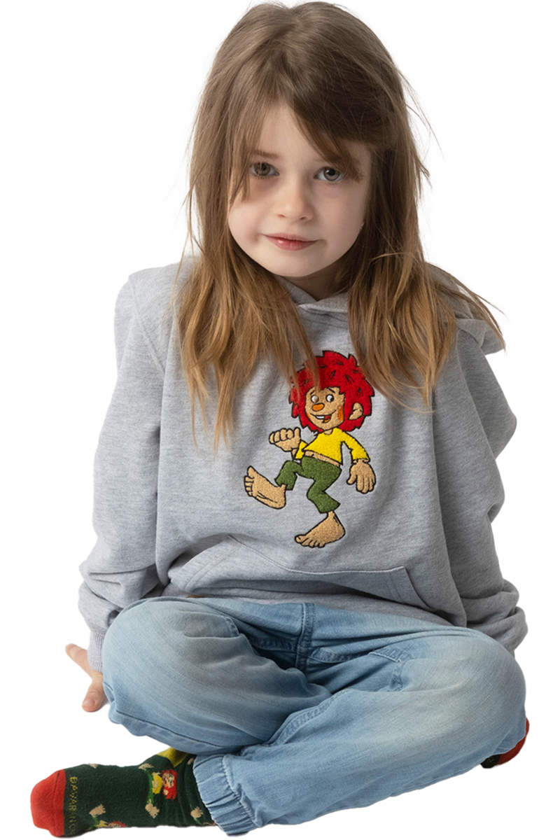 Kinder Hoodie 'Pumuckl' grau