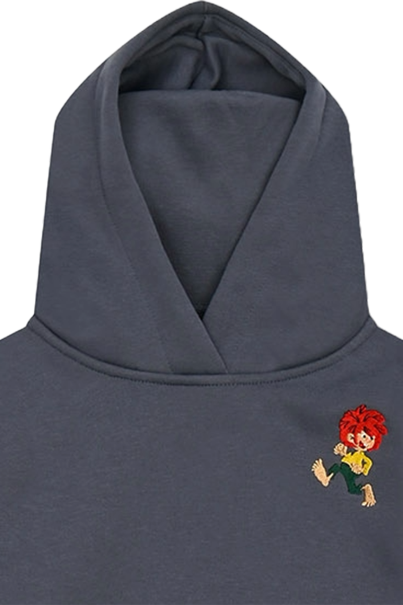 Kinder Hoodie Pumuckl 'Grantig by nature' graublau Bild 2