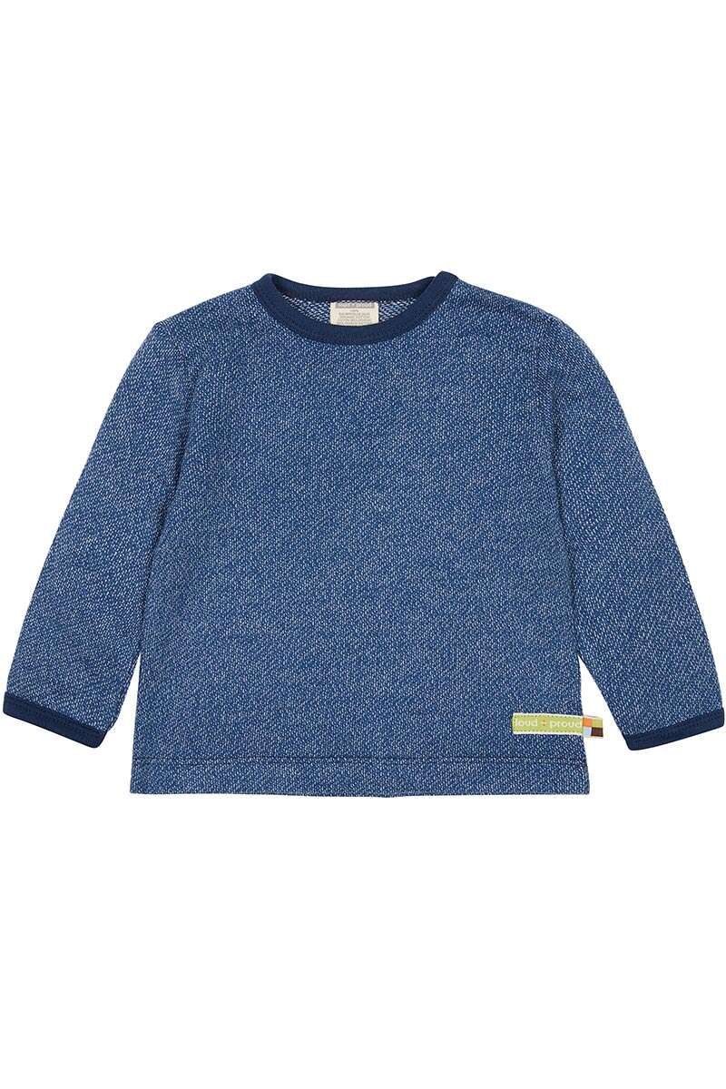 Pullover Baby-und Kleinkind blau meliert