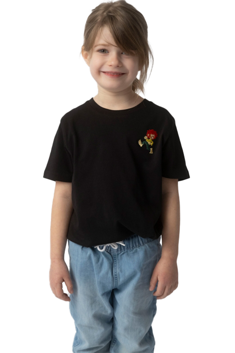 Kinder T-Shirt 'Grantig by nature' schwarz Bild 2