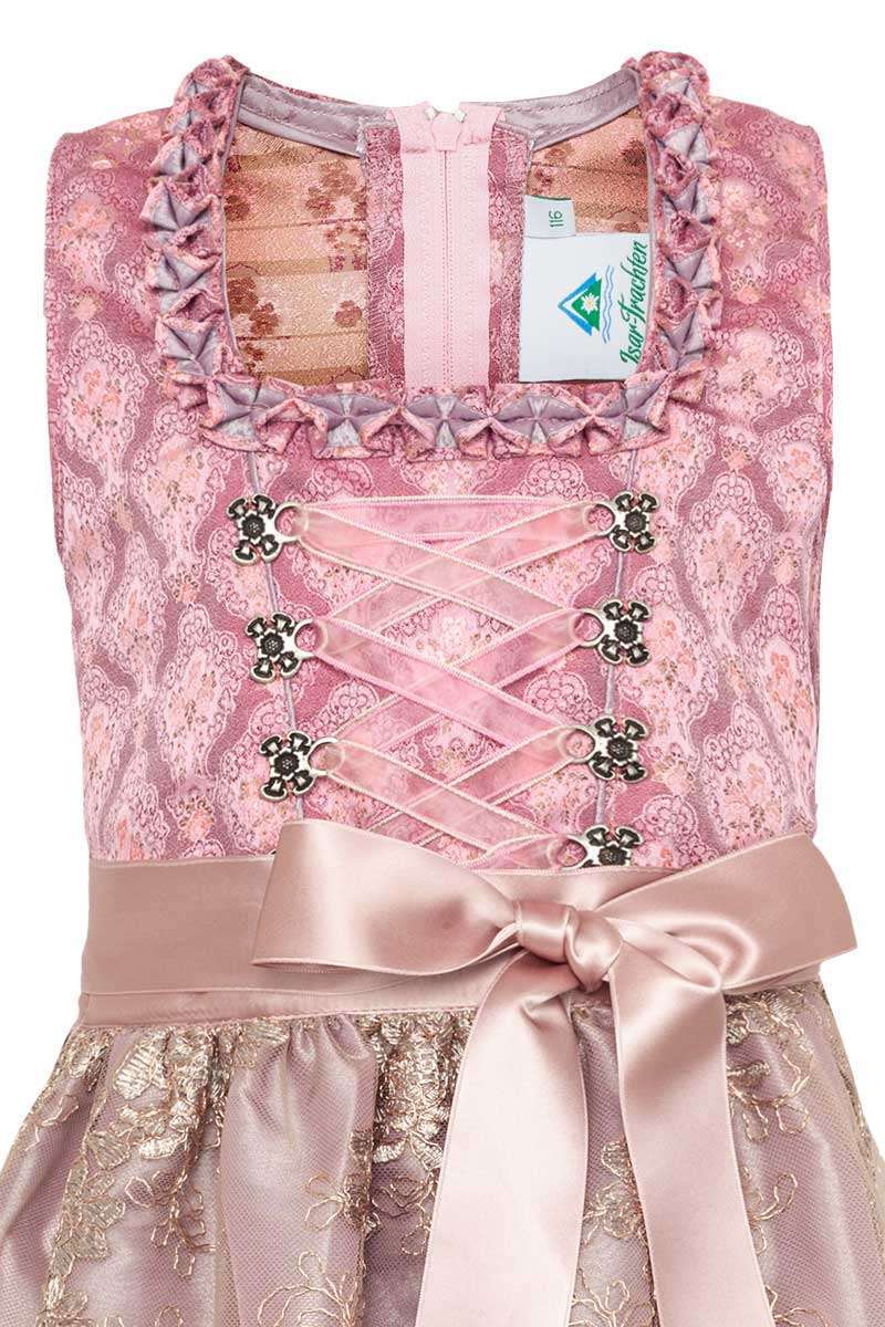 Mdchendirndl Teeniedirndl rosa beige Bild 2