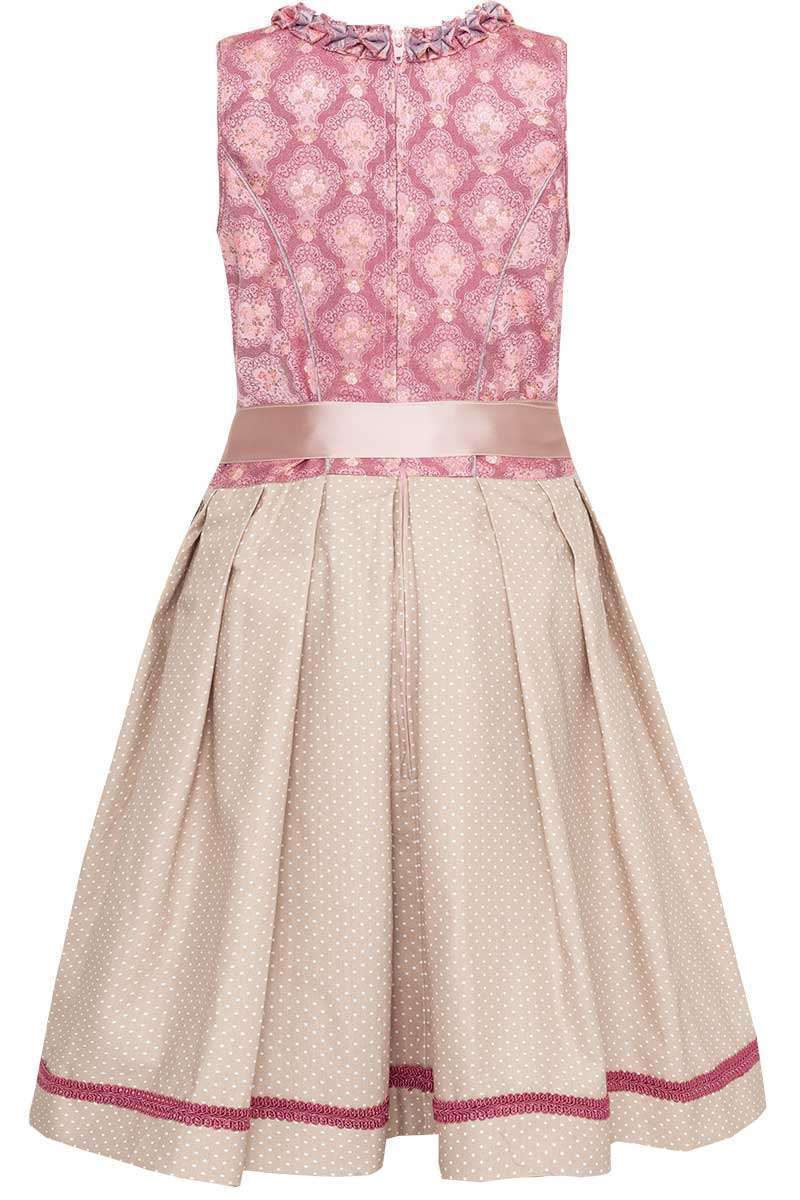 Mdchendirndl Teeniedirndl rosa beige Bild 2