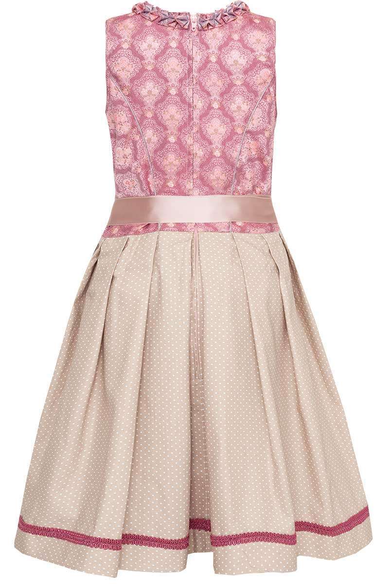 Mdchendirndl Teeniedirndl rosa beige Bild 2