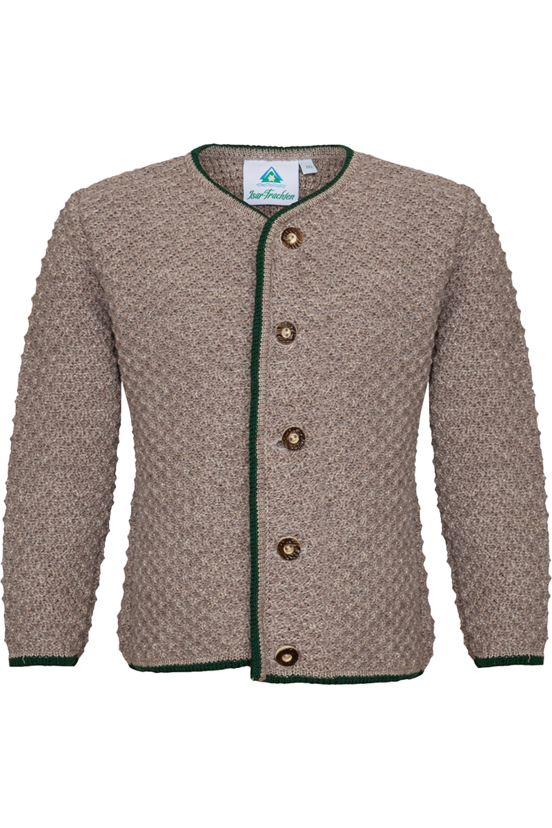 Kinder Strickjacke mit Wollanteil berber