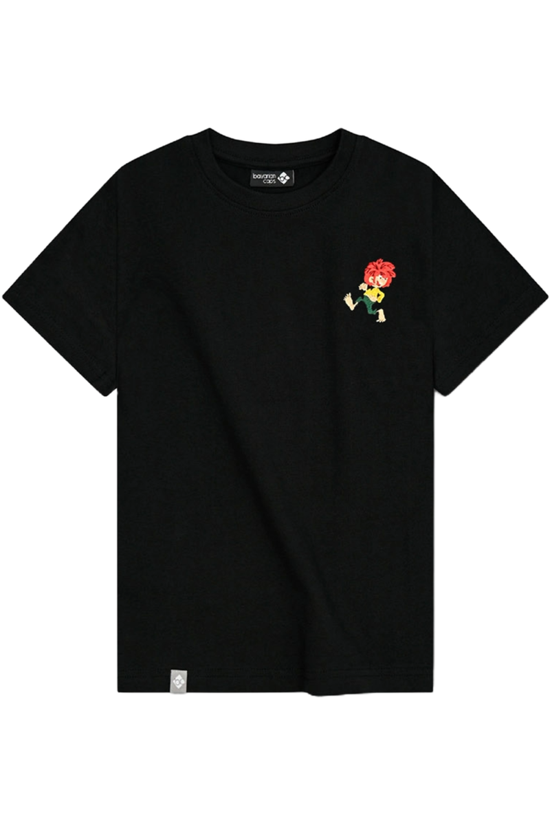 Kinder T-Shirt Pumuckl 'Grantig by nature' schwarz