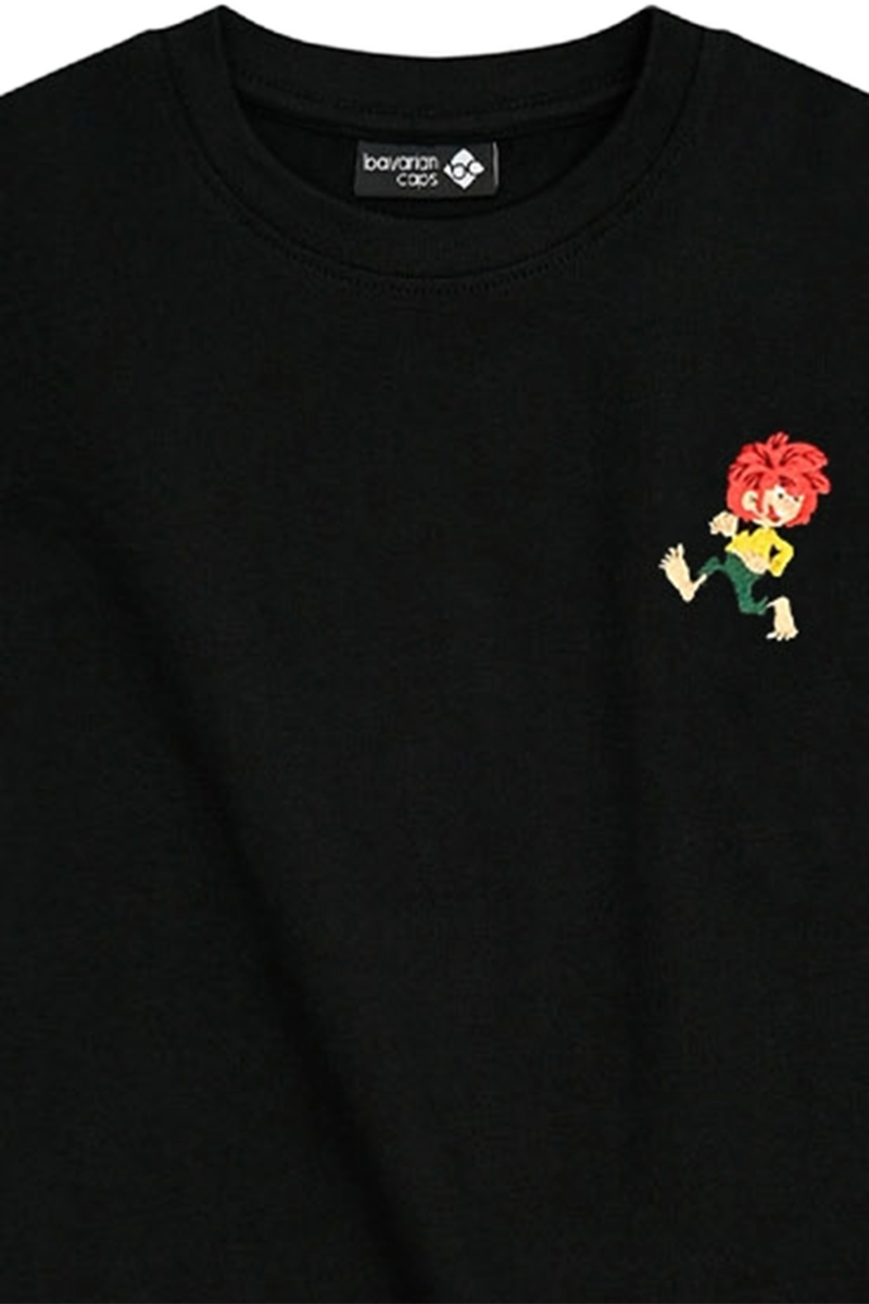 Kinder T-Shirt Pumuckl 'Grantig by nature' schwarz Bild 2