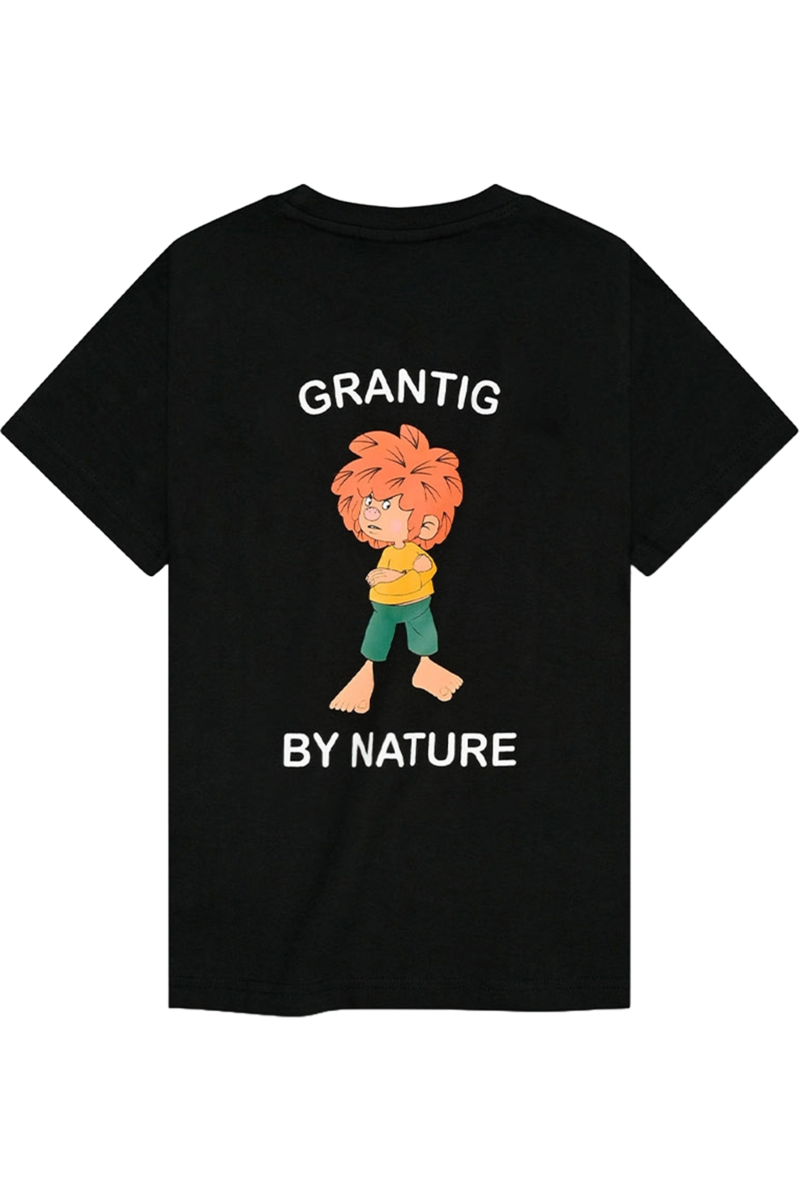 Kinder T-Shirt Pumuckl 'Grantig by nature' schwarz Bild 2