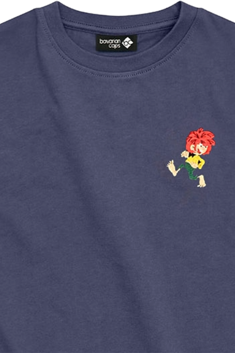 Kinder T-Shirt Pumuckl 'Grantig by nature' graublau Bild 2