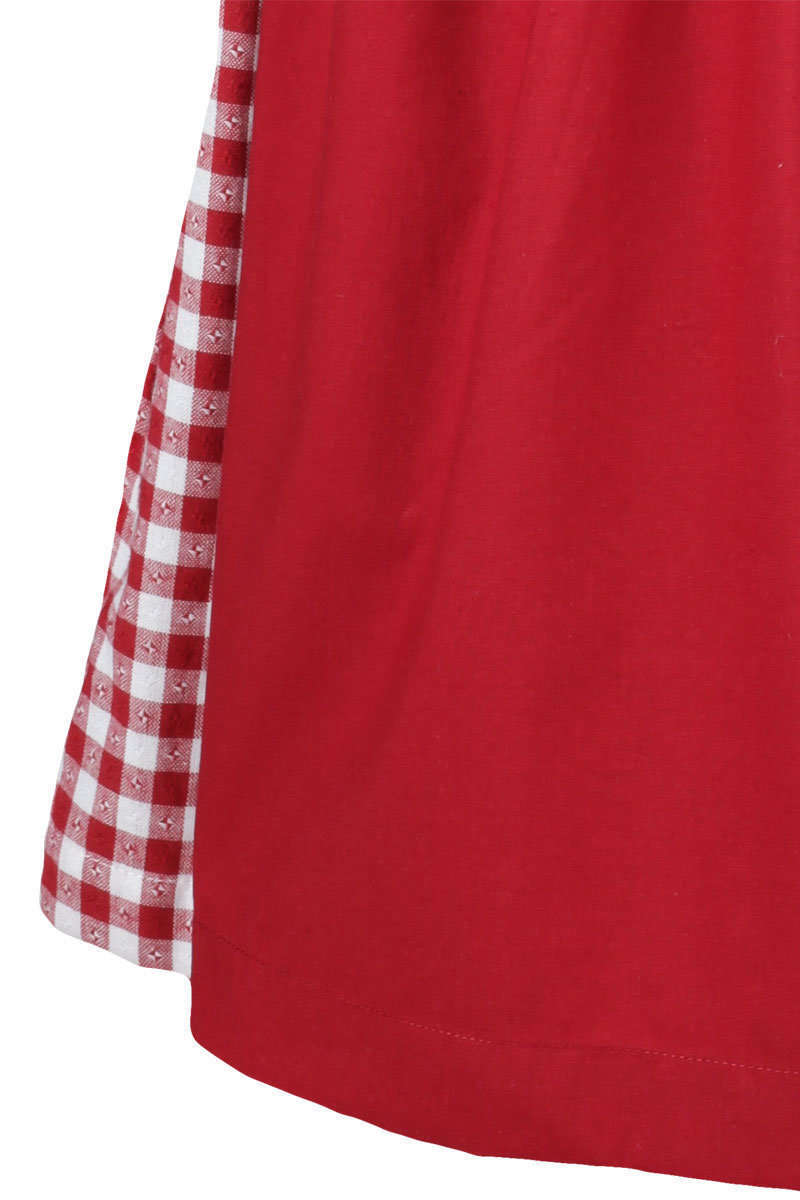 Kinderdirndl mit Bluse rot-wei kariert Bild 2