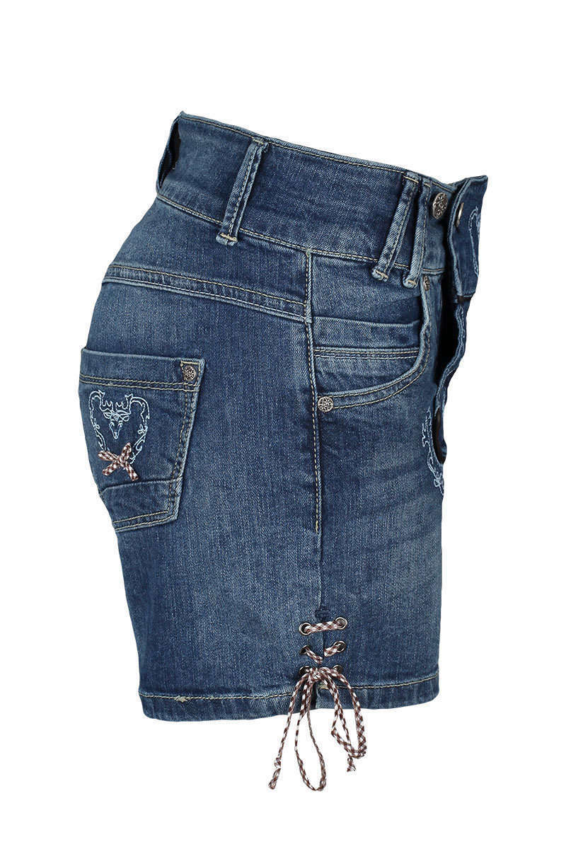 Damen Trachten Jeansshorts Bild 2