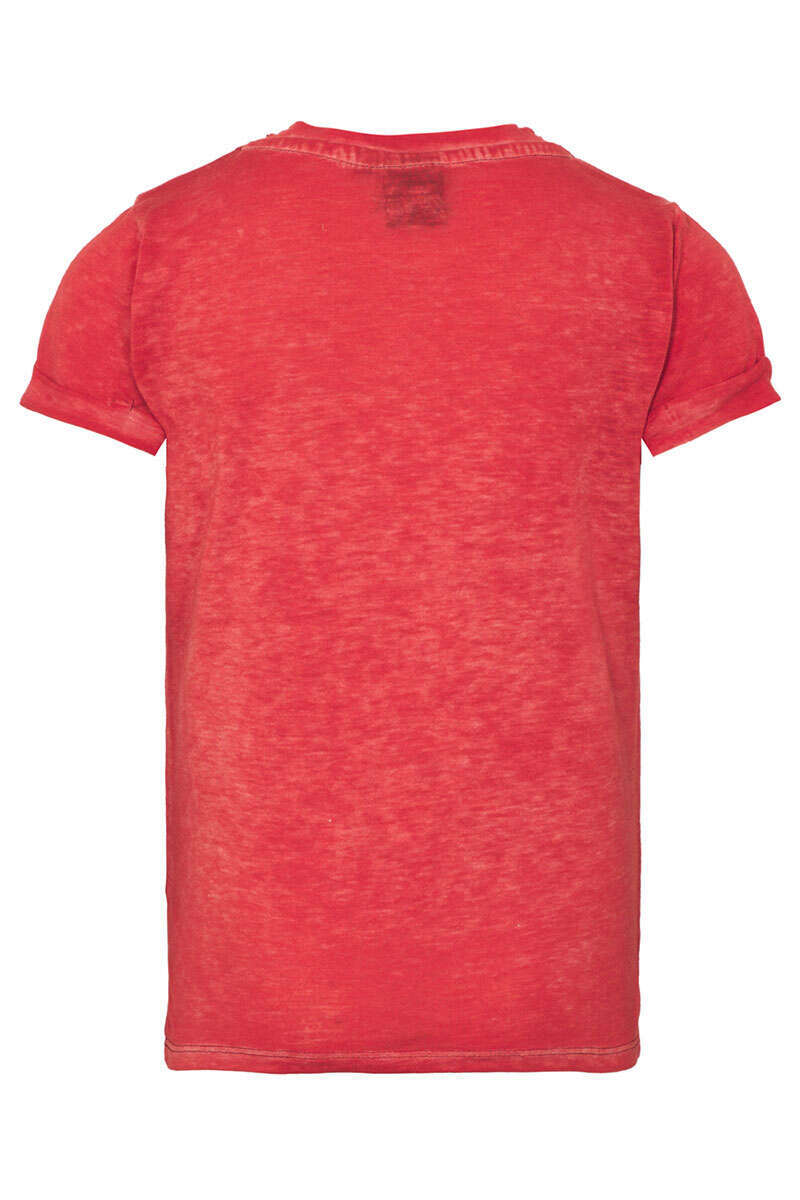 Kinder Trachten-T-Shirt mit Minniemaus-Motiv rot Bild 2