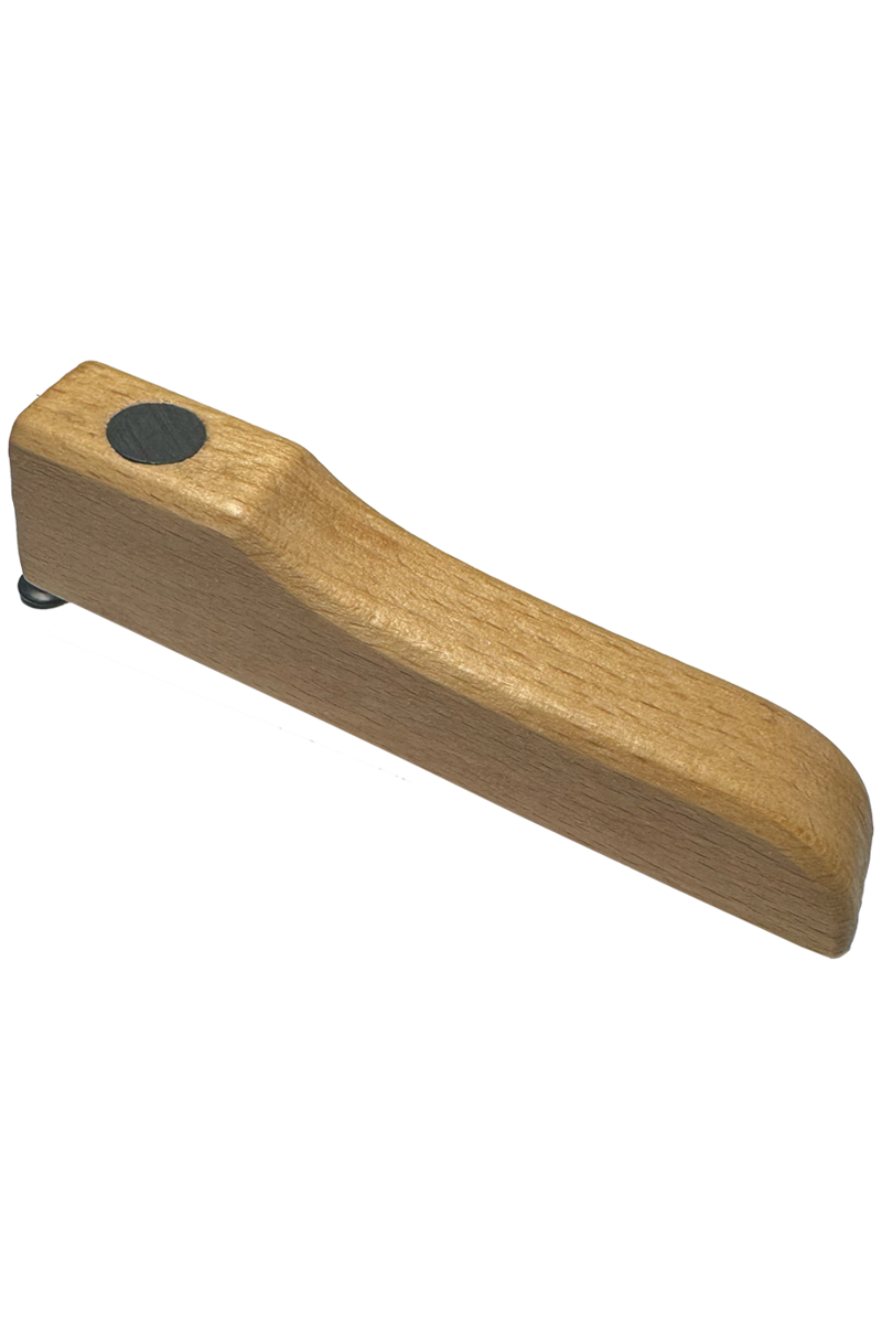Flaschenffner Holz mit Nagel und Magneten 'Unterhopft' Bild 2