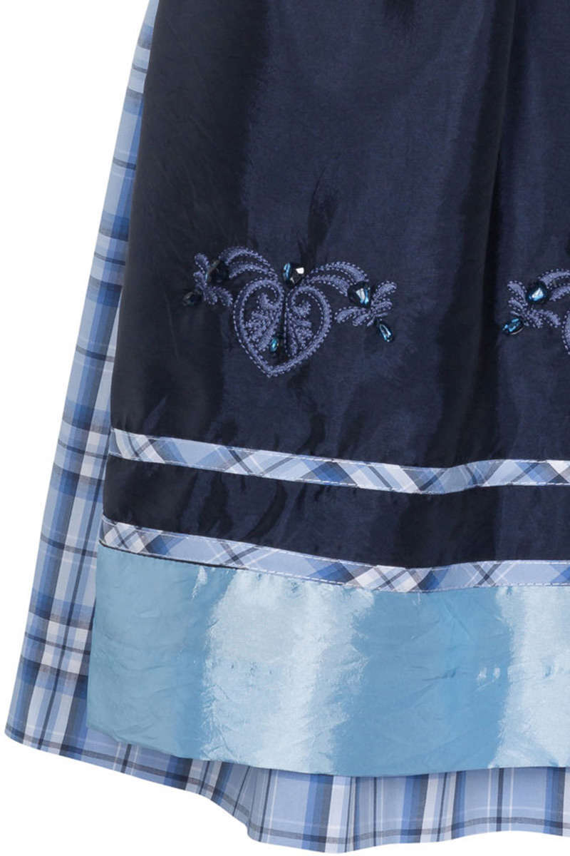 Kariertes Dirndl blau Bild 2