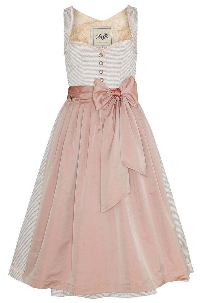 Midi Dirndl silver blush