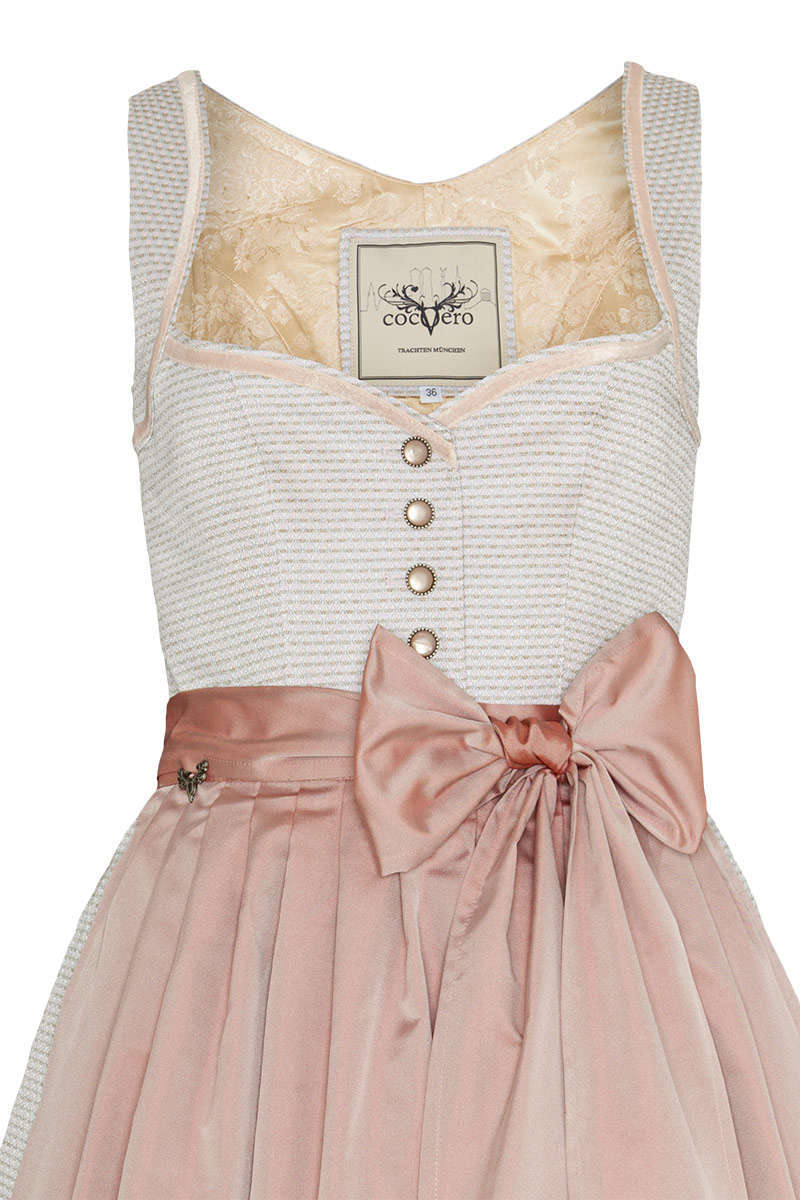 Midi Dirndl silver blush Bild 2