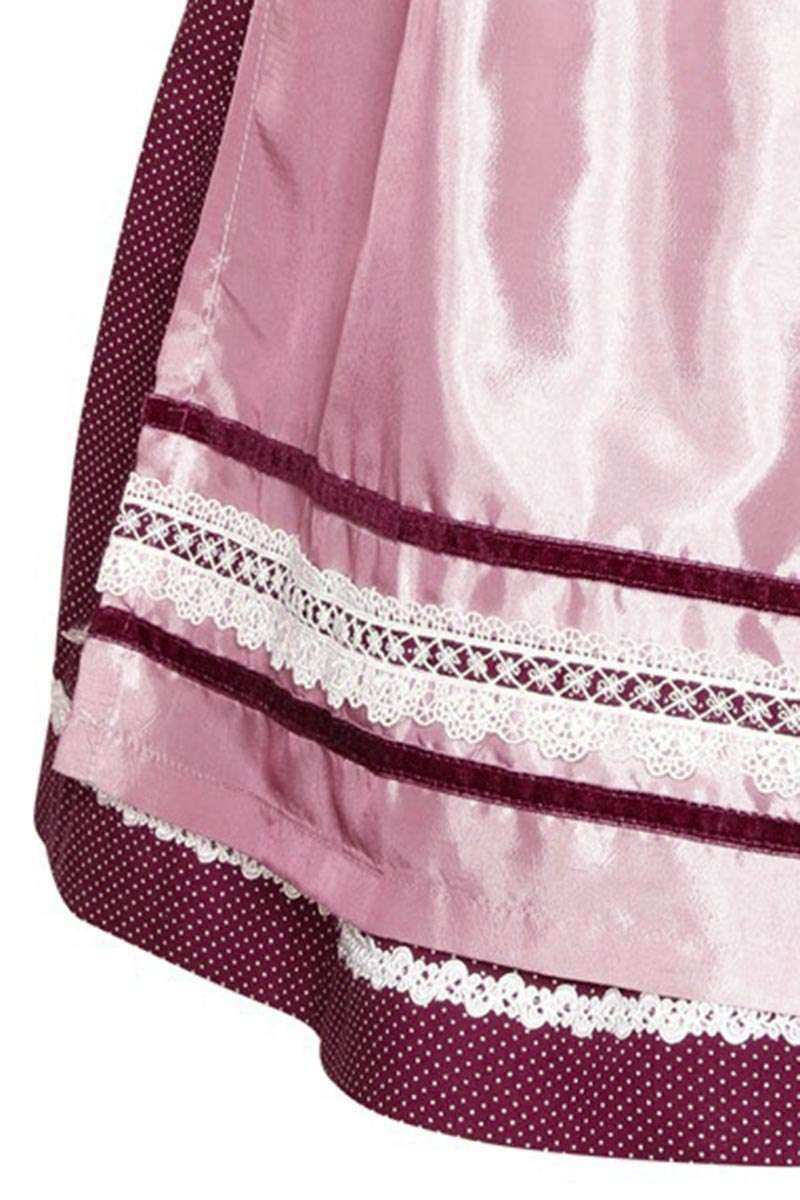 Mini Dirndl beere rosa Bild 2