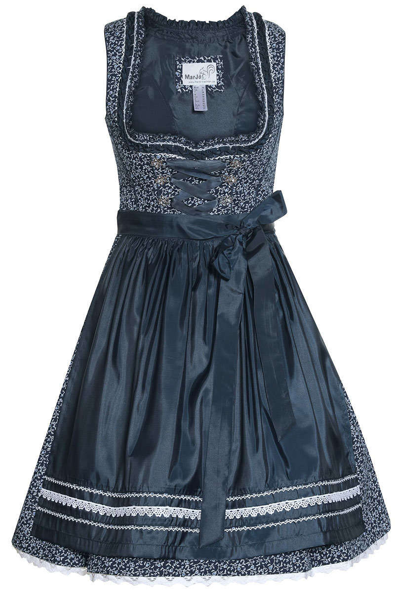 Mini Dirndl blau