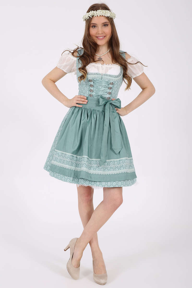 Mini Dirndl trkis Bild 2