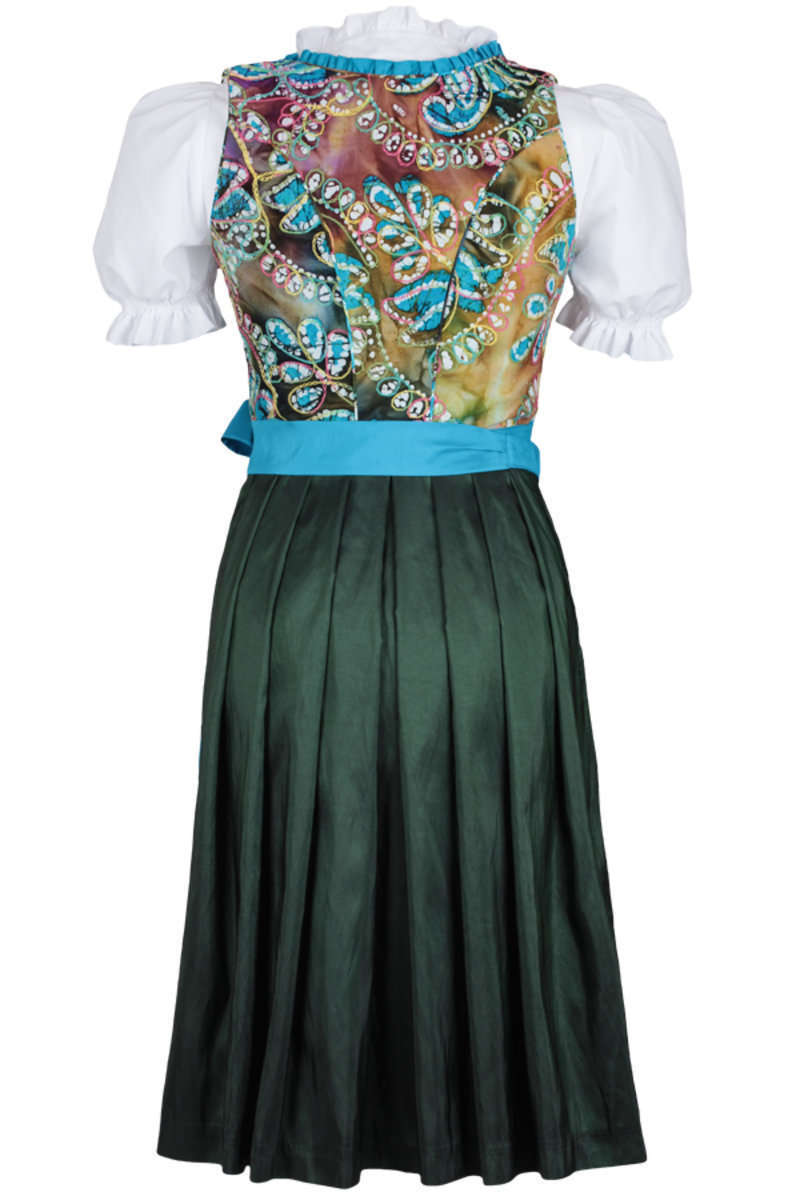 Damen Mini-Dirndl blau grn 'Lilly' Bild 2