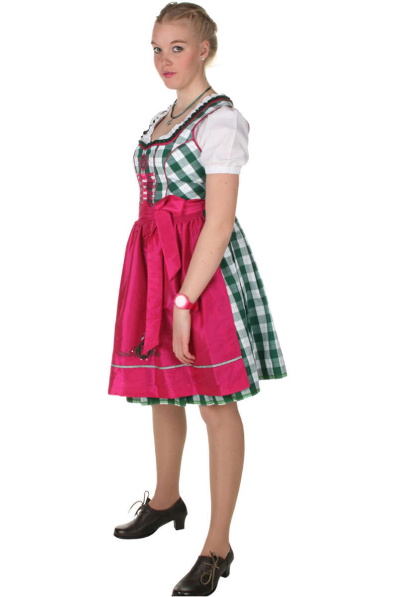 Minidirndl grn 'Annemaria' Bild 2