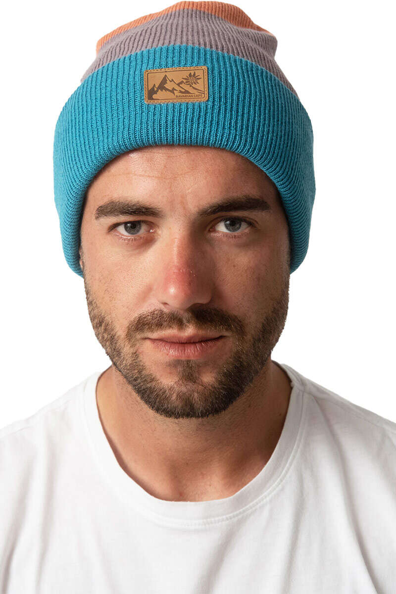 Long-Beanie Unisex lavendel Bild 2