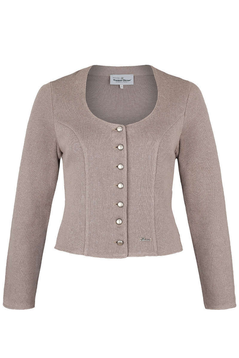 Dirndljacke taupe