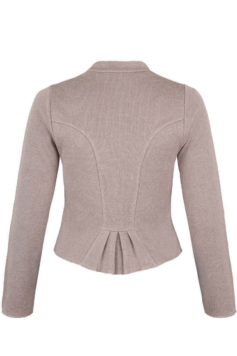Dirndljacke taupe Bild 2