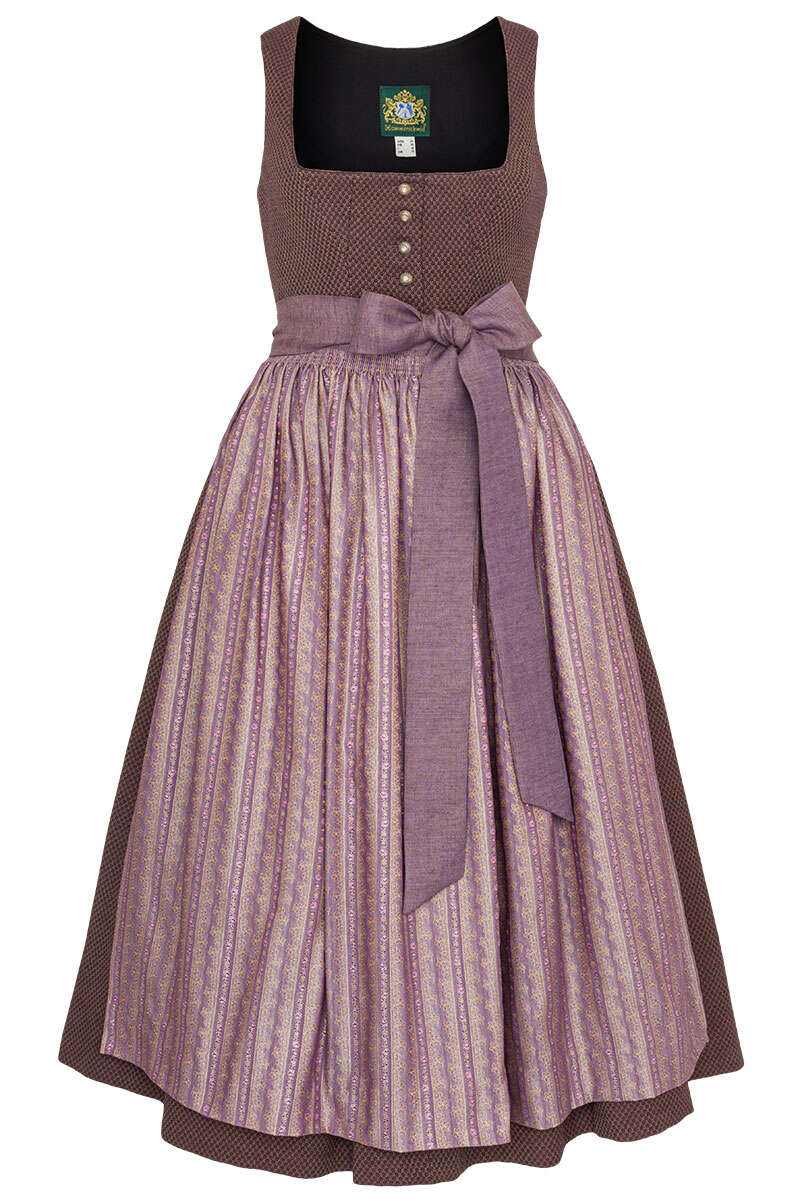 Dirndl mauve lang