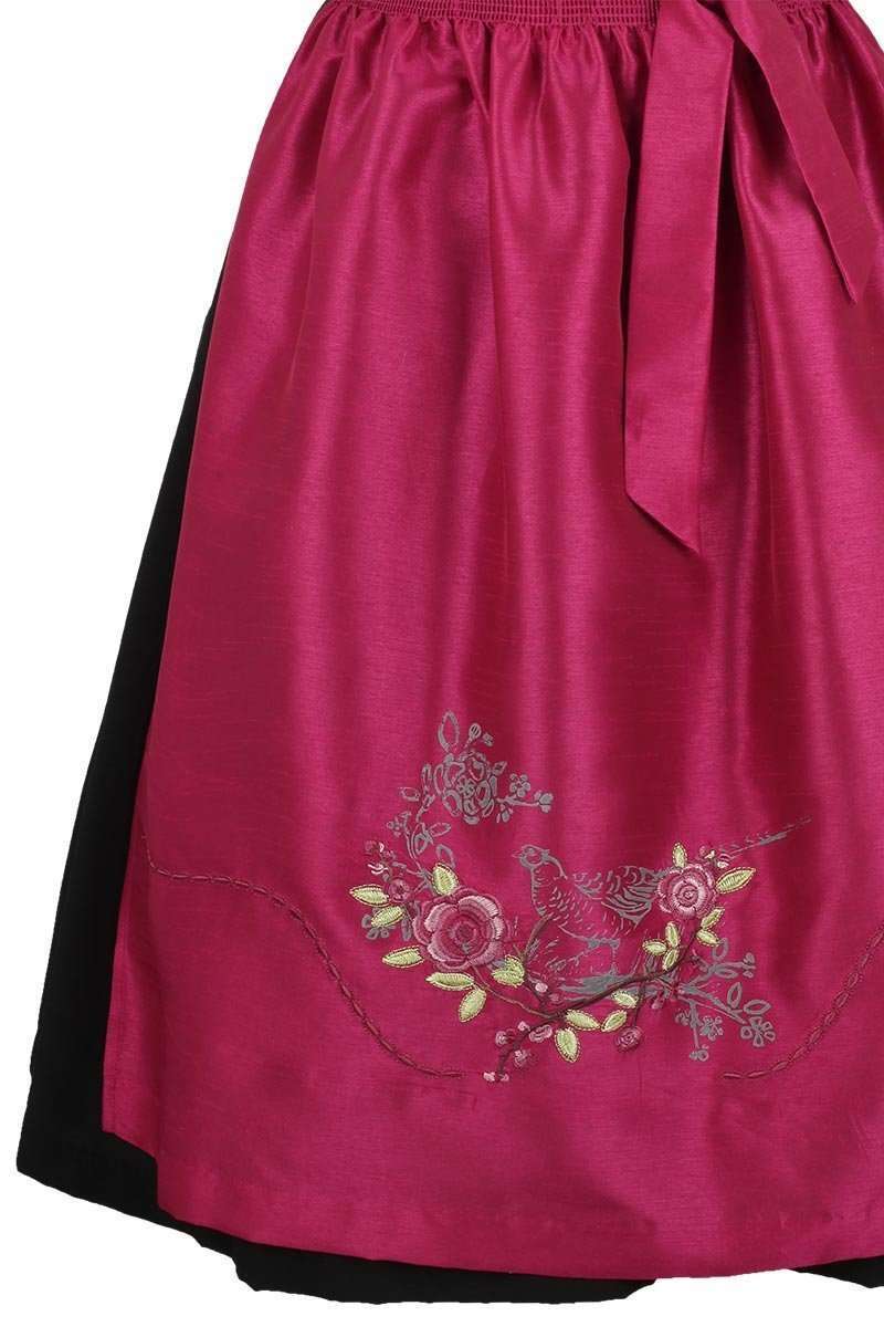 Midi-Dirndl mit Rosenstickerei Bild 2