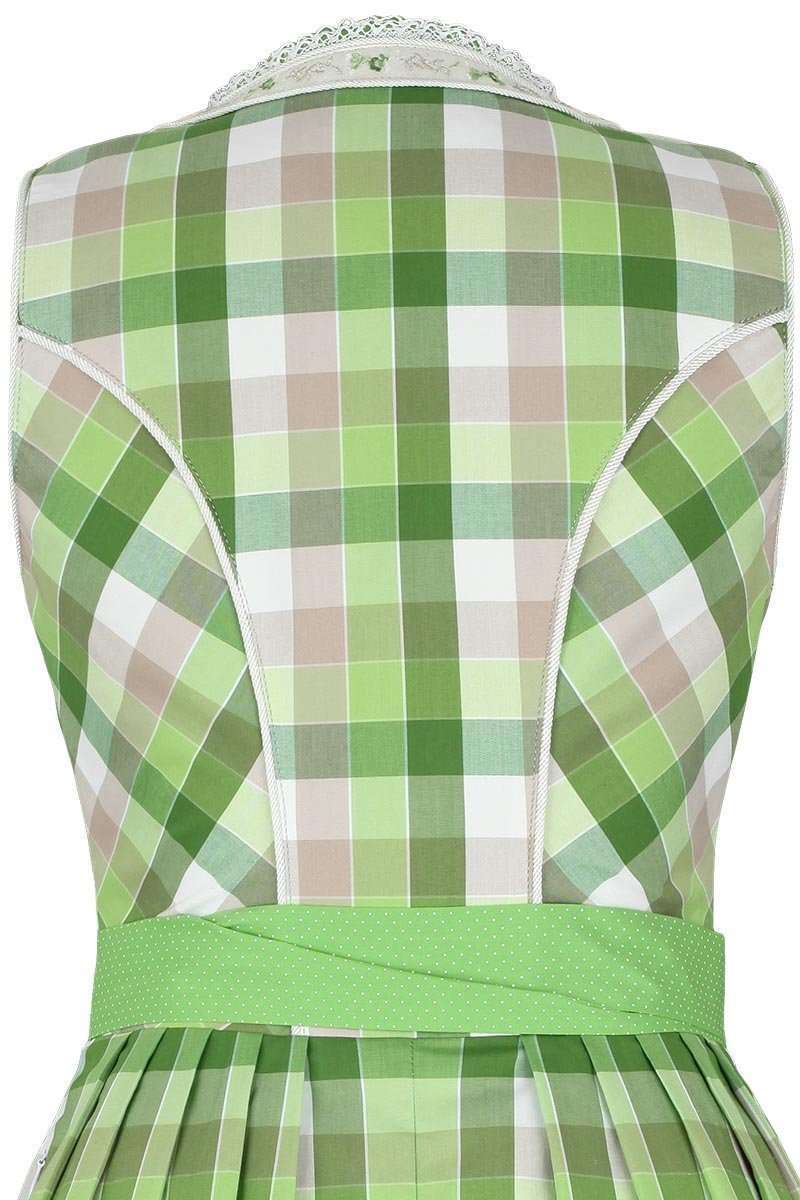 Dirndl kurz kariert grn Bild 2