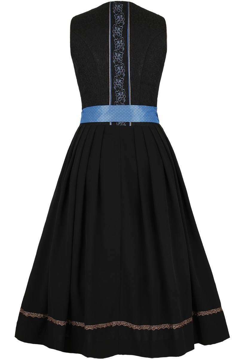 Dirndl mittel schwarz blau Bild 2