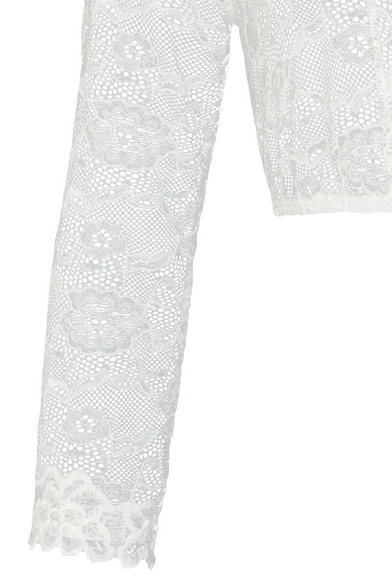 Spitzen-Dirndl-Bluse 3/4-Arm ecru Bild 2