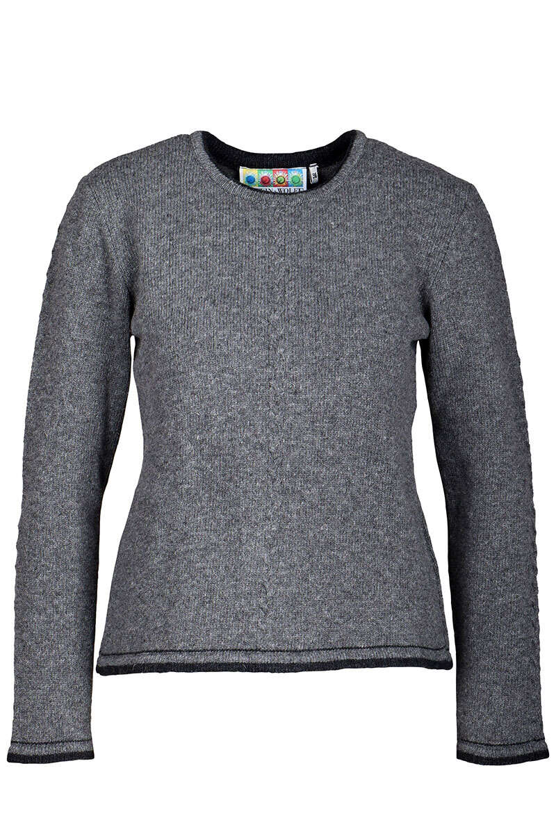 Damen Pullover anthrazit