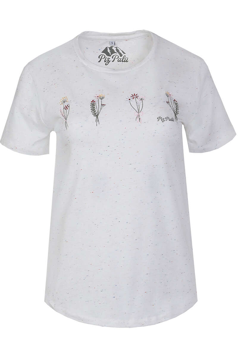 Damen T-Shirt 'Blumenstrue' yetiwei