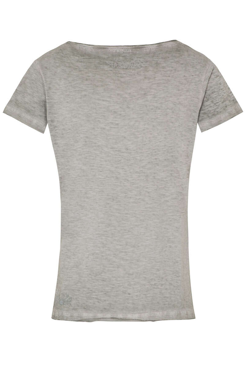 Damen T-Shirt 'Bergverliebt' grau Bild 2