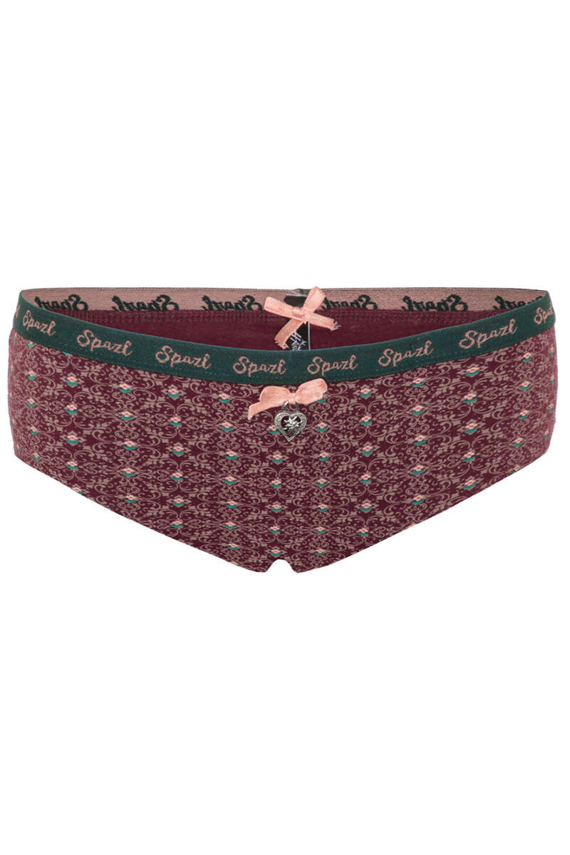 Damen-Slip Panty 'Spazl' weinrot