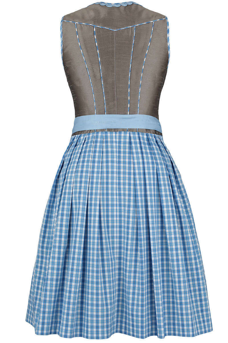 Dirndl kurz blau Bild 2