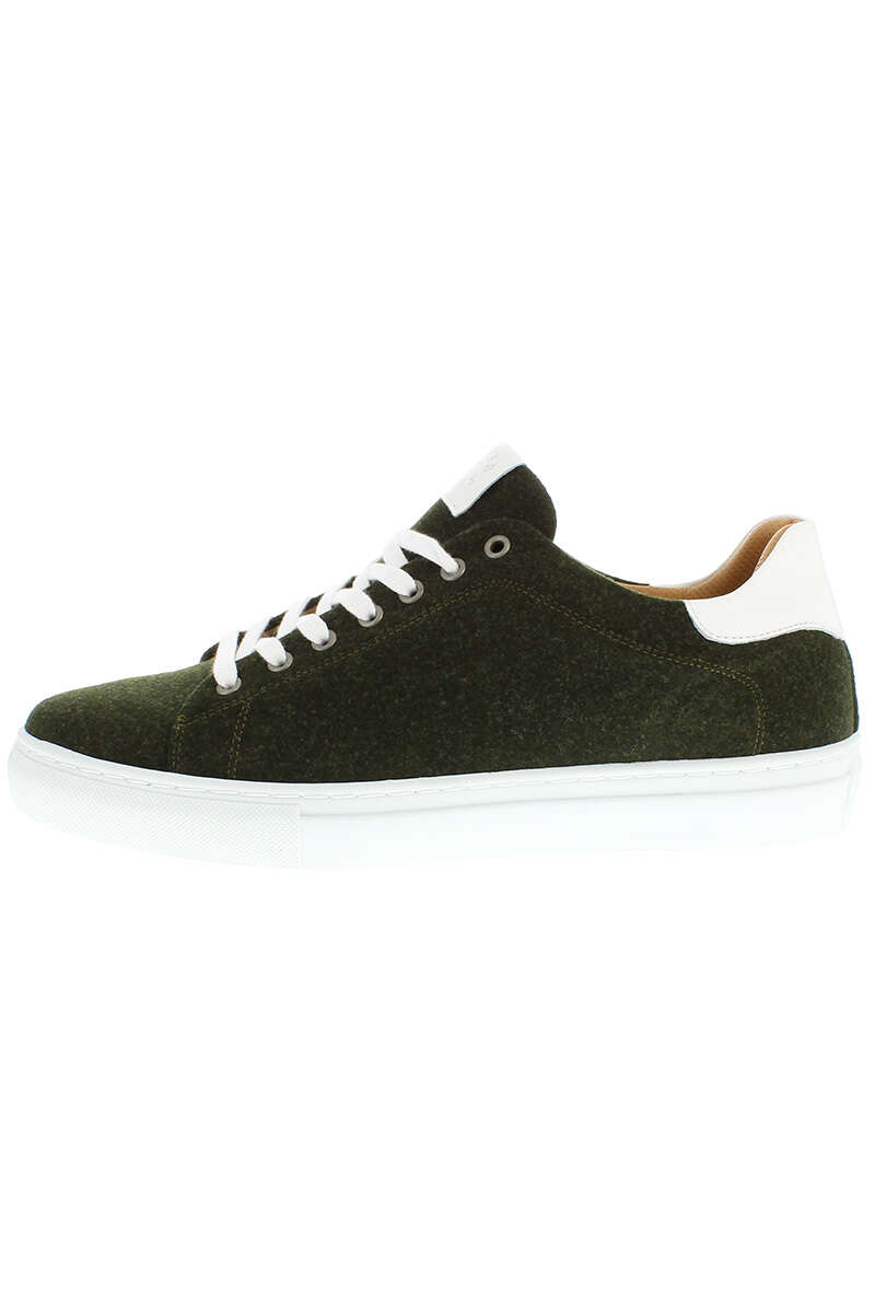 Herren Trachten-Sneaker aus Merino-Loden dunkelgrn Bild 2