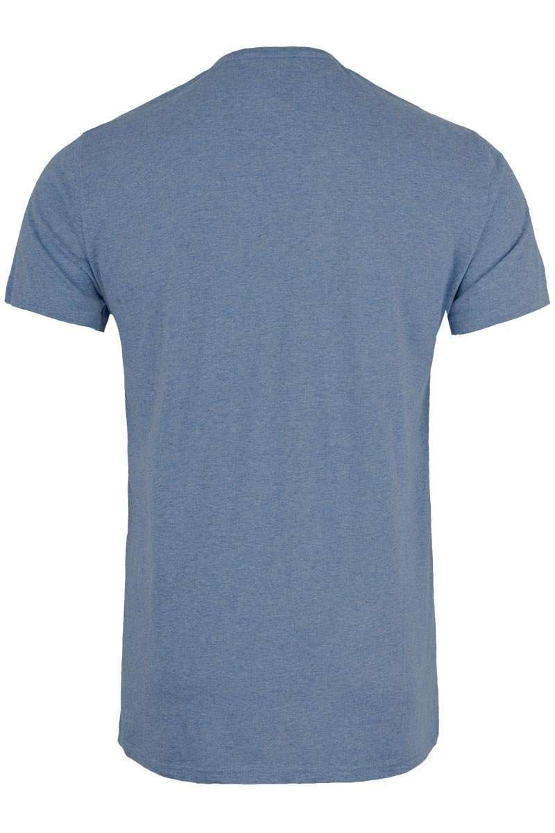 T-Shirt V-Ausschnitt Jagdrebell blau Bild 2