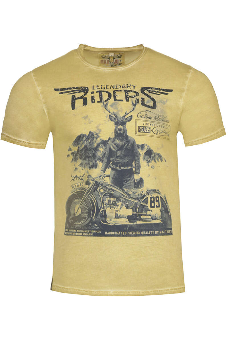 Herren T-Shirt 'Legendary Riders' umbra