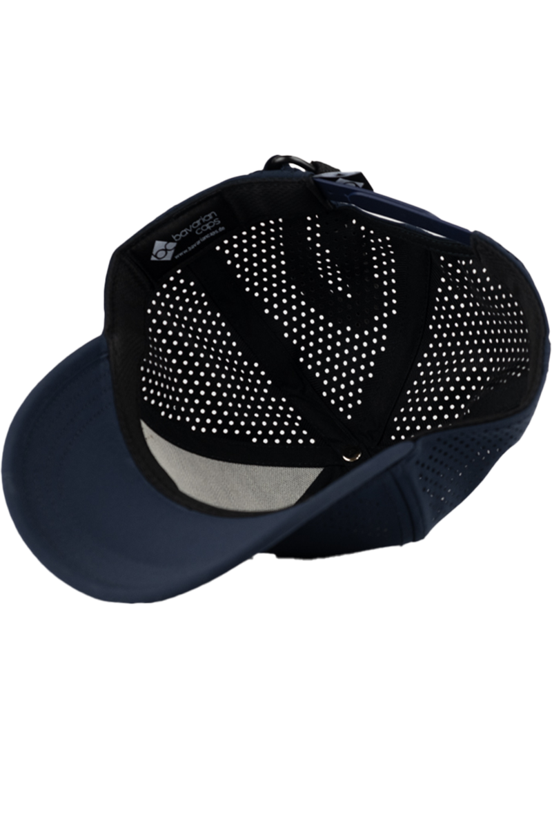 Unisex Cap mit Edelwei-Design fr Outdoor und Sport dunkelblau Bild 2
