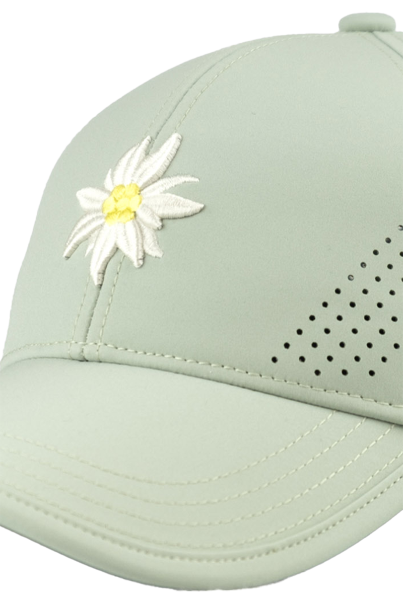 Unisex Cap mit Edelwei-Design fr Outdoor und Sport lindgrn Bild 2
