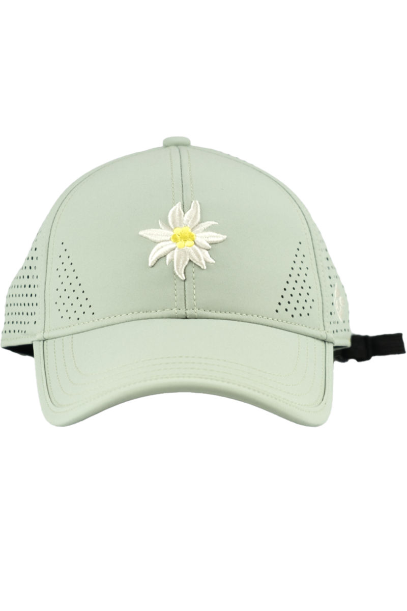 Unisex Cap mit Edelwei-Design fr Outdoor und Sport lindgrn Bild 2