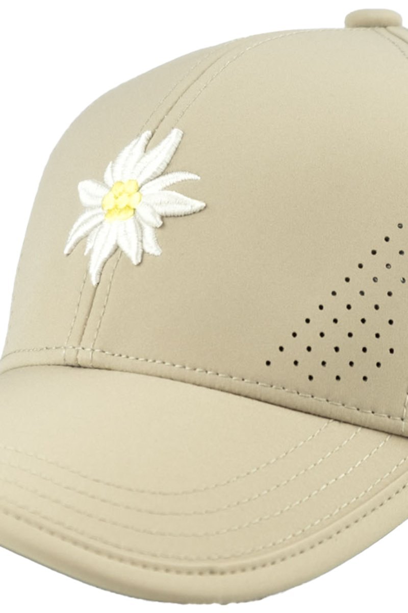 Unisex Cap mit Edelwei-Design fr Outdoor und Sport sand Bild 2