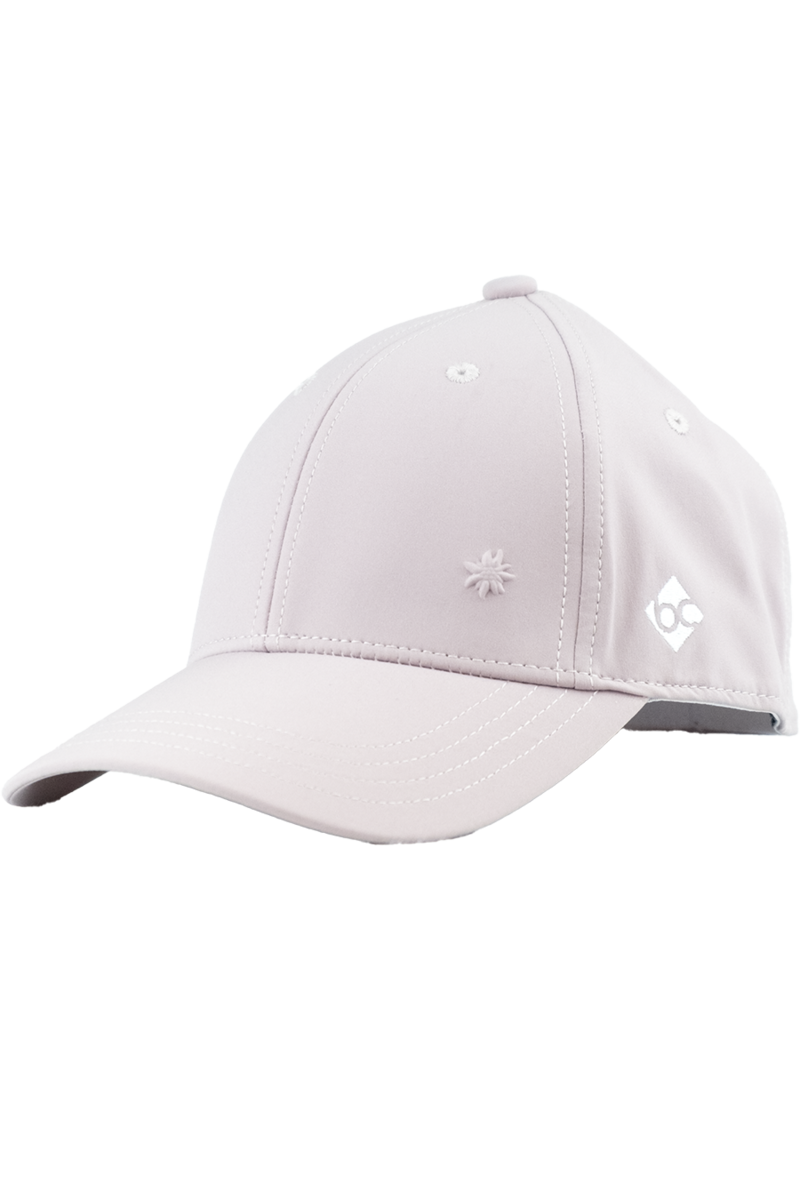 Unisex Cap mit Edelwei-Design aus Stretchmaterial wildrose