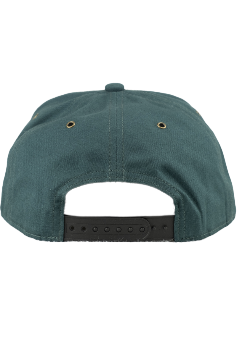 Unisex Cap 'Expresslieferdienst' aus Baumwolle und Leinen dunkelgrn Bild 2