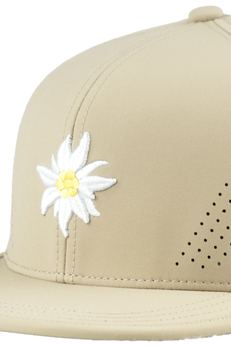 Unisex Cap mit Edelwei-Design und Sportfunktion sand Bild 2